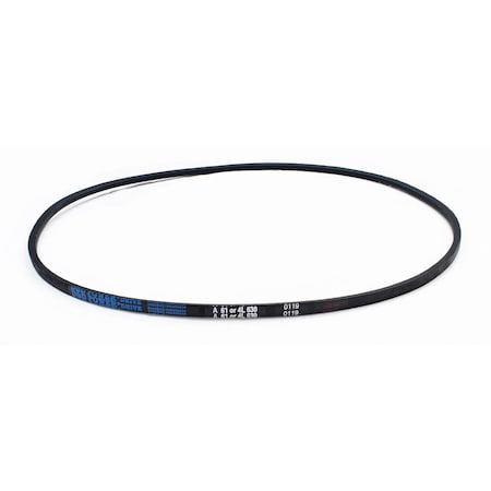 D&D A61/4L630 Classical V-Belt, 63 in Outside Length, 1/2 in Top Width, 1 Ribs A61/4L630